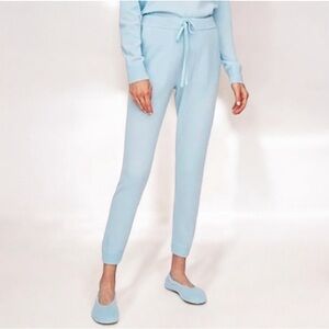 New! WHITE + WARREN 100% CASHMERE JOGGER SIZE LARGE